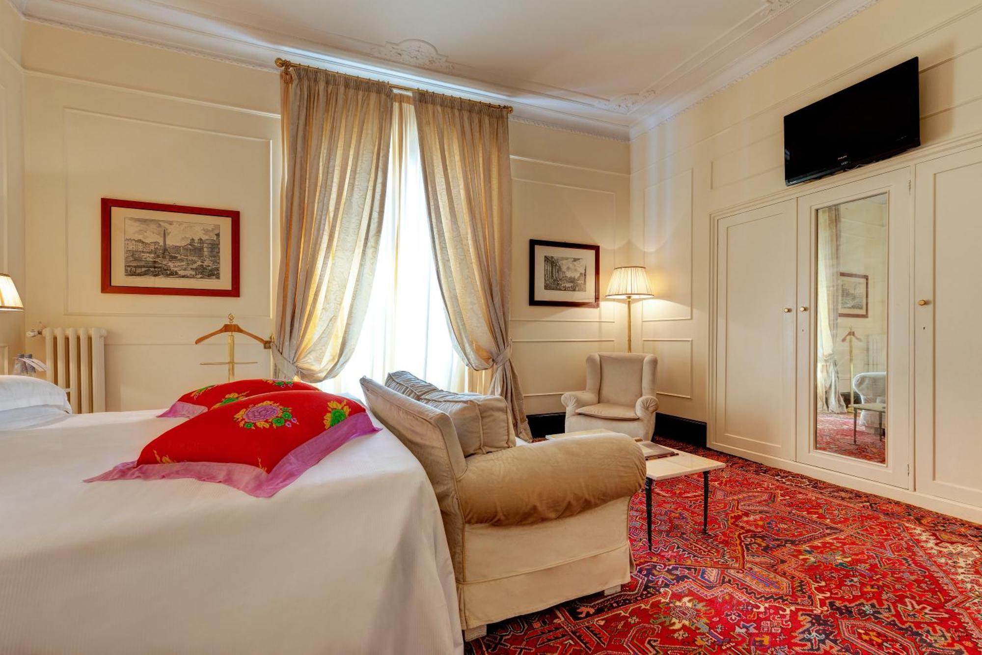 Grand Hotel Plaza Рим Екстериор снимка
